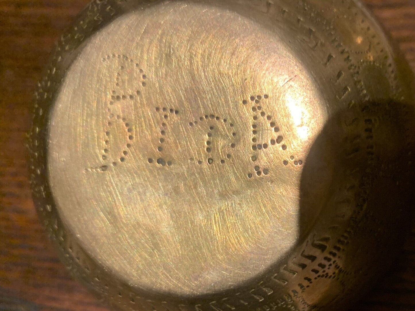 ANTIQUE HANDMADE AFRICAN BIDA NUPE TRIBE BRASS SMALL TRAYS X2 AND ONE OTHER BOWL