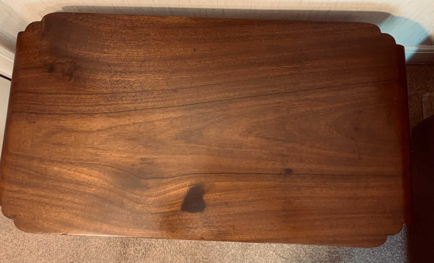 Beautiful Vintage Ashanti Elephant African Hardwood Coffee Table / Occasional Table