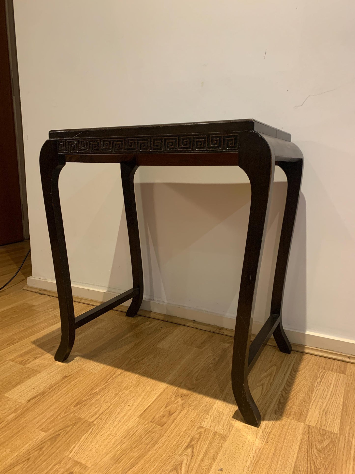Antique Chinese Carved Teak Table, circa 1920s