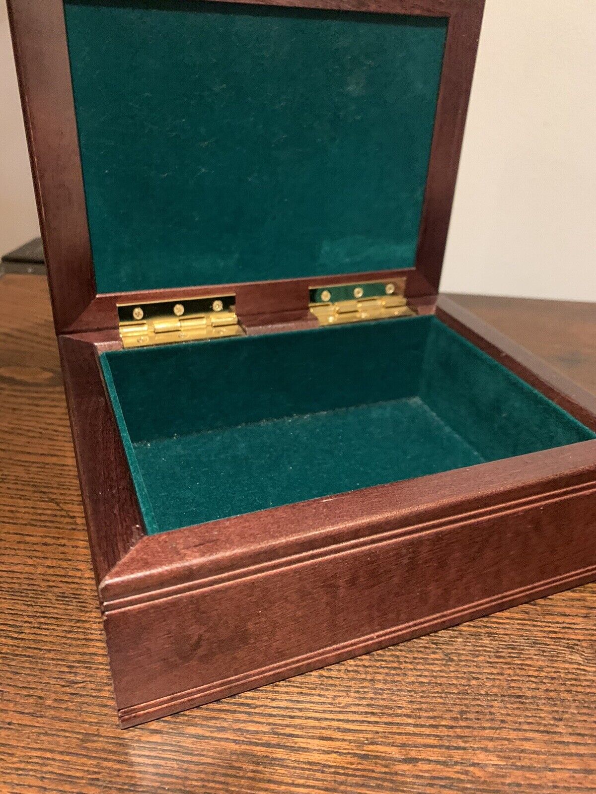 Pair of Vintage Pebble Beach Concours d'Elegance Boxes, Wood & Ceramic '95 & 96.