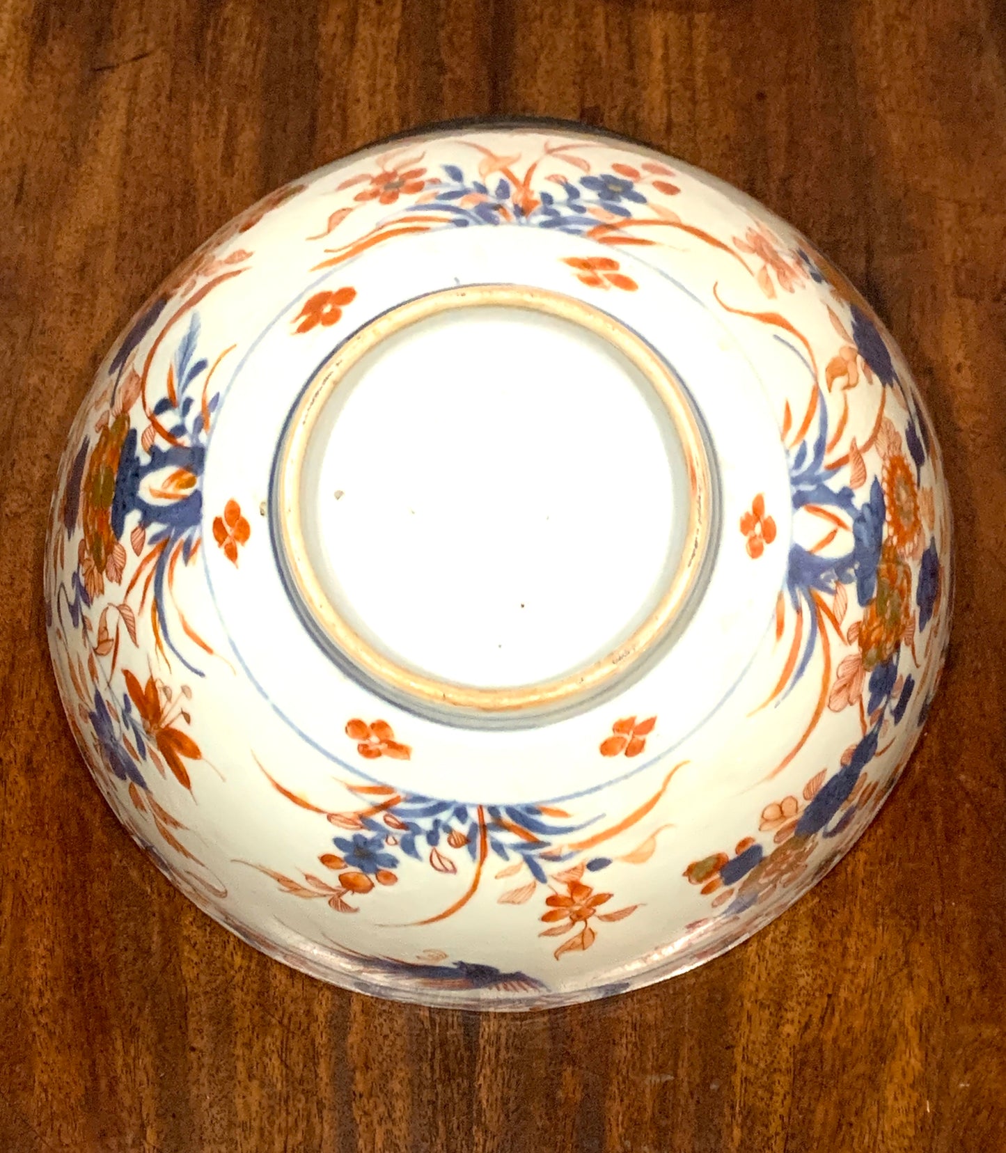 Antique Early Qing Dynasty Kangxi (1654-1722) Chinese Export Imari Bowl